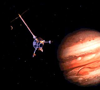 Jupiter und Raumsonde Galileo