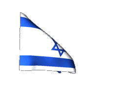 Wehende Flagge Israel